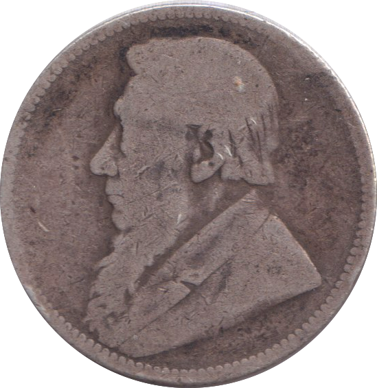 1894 SILVER 1 SHILLING SOUTH AFRICA