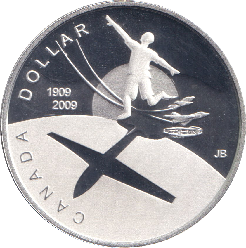 2009 SILVER PROOF ONE DOLLAR CANADA