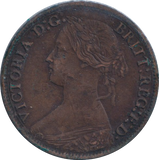 1867 FARTHING ( VF )