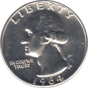 1964 QUARTER DOLLAR