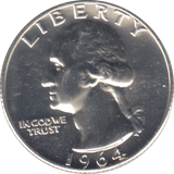 1964 QUARTER DOLLAR