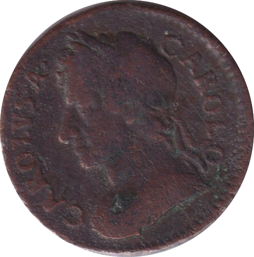 1674 FARTHING ( FINE )