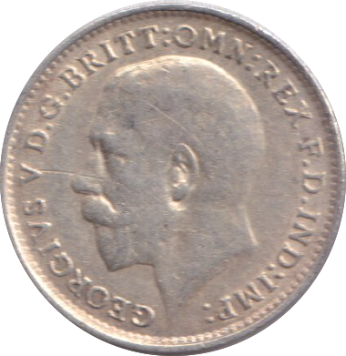 1918 THREEPENCE ( GF )