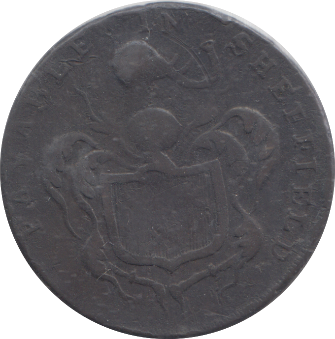 1793 SHEFFIELD HALFPENNY TOKEN