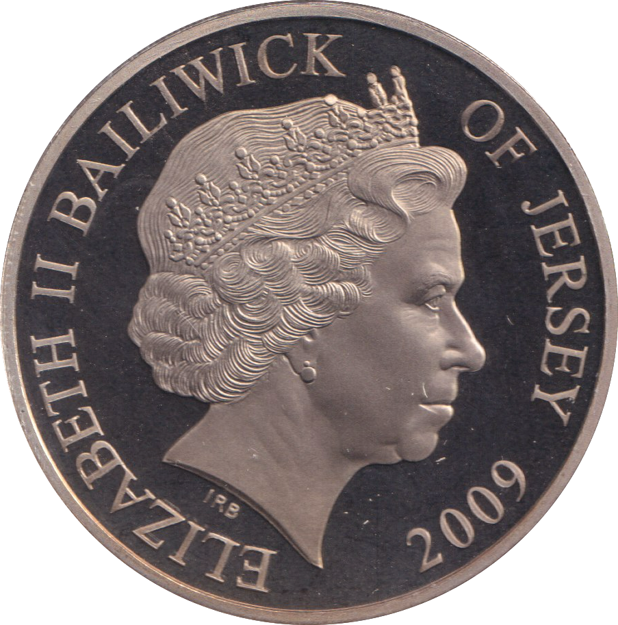2009 ANDREW CUNNINGHAM FIVE POUND BAILIWICK OF JERSEY