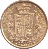 1855 GOLD SOVEREIGN ( GVF )