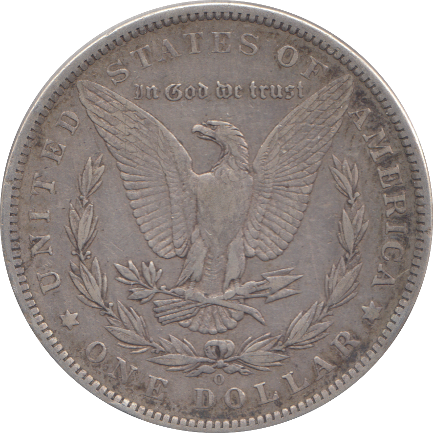 1886 SILVER NEW ORLEANS ONE MORGAN DOLLAR USA