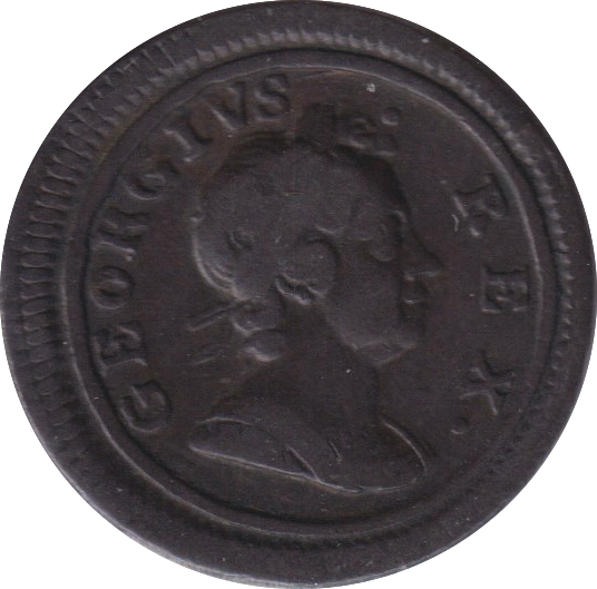 1719 FARTHING ( VF )