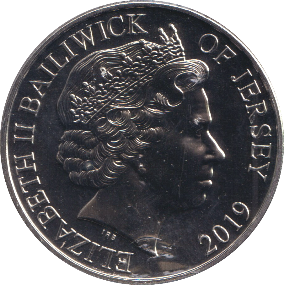2019 FIVE POUND REMEMBRANCE BAILIWICK OF JERSEY