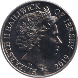 2019 FIVE POUND REMEMBRANCE BAILIWICK OF JERSEY
