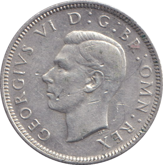 1943 SHILLING ( EF ) ENGLISH