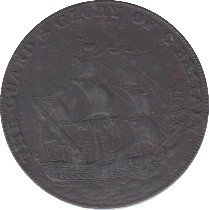 1794 DEAL HALFPENNY TOKEN