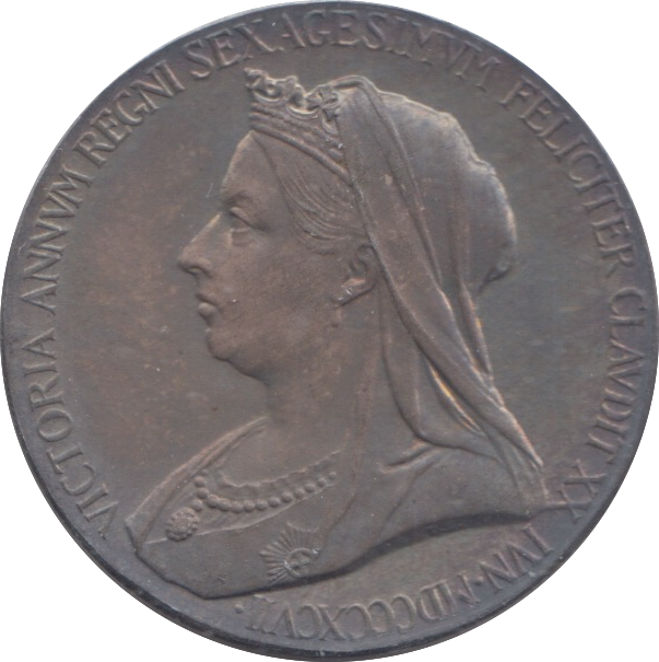 1897 SILVER MEDALLION REF 3