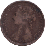 1885 HALFPENNY ( FINE )