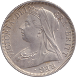 1901 HALFCROWN ( EF )