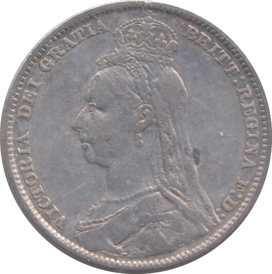 1890 SHILLING ( GF )