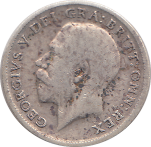 1916 SIXPENCE ( FINE )