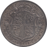 1914 HALFCROWN ( VF )