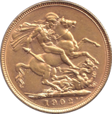 1902 GOLD SOVEREIGN ( EF ) PERTH MINT
