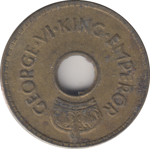 1943 FIJI PENNY