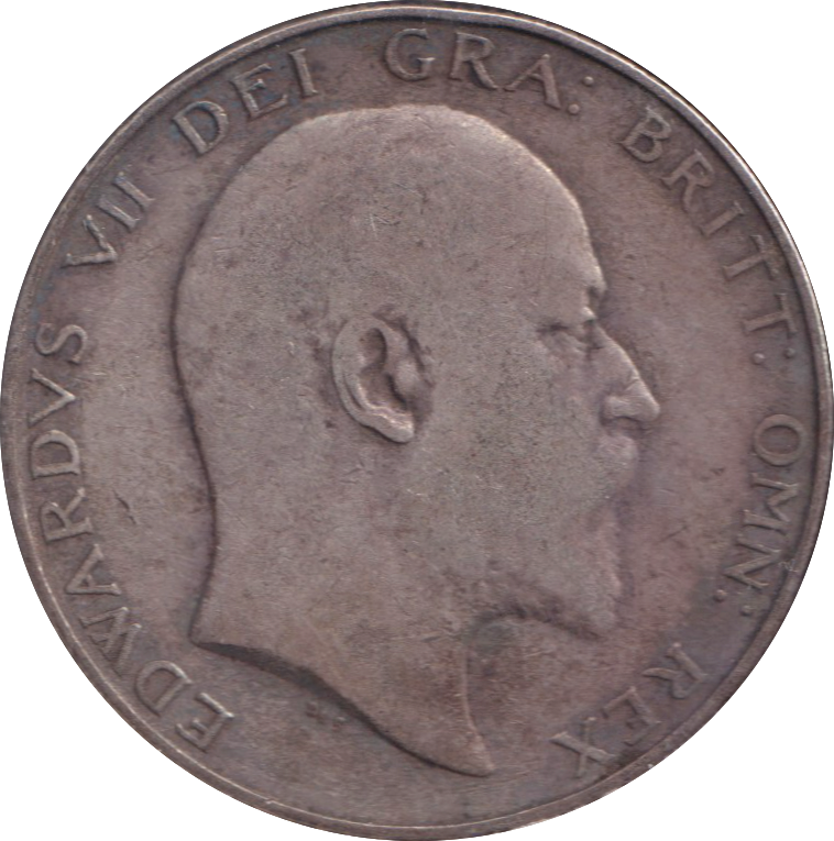 1907 HALFCROWN ( VF )