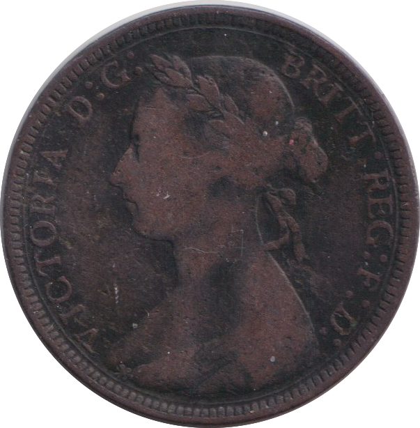 1891 HALFPENNY ( FINE )