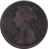 1891 HALFPENNY ( FINE )