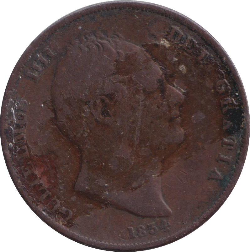 1834 PENNY ( FINE )