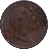1834 PENNY ( FINE )
