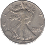 1941 SILVER USA HALF DOLLAR