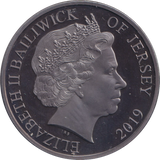 2019 FIVE POUND ONE GIANT LEAP FOR MAN KIND BAILIWICK OF JERSEY