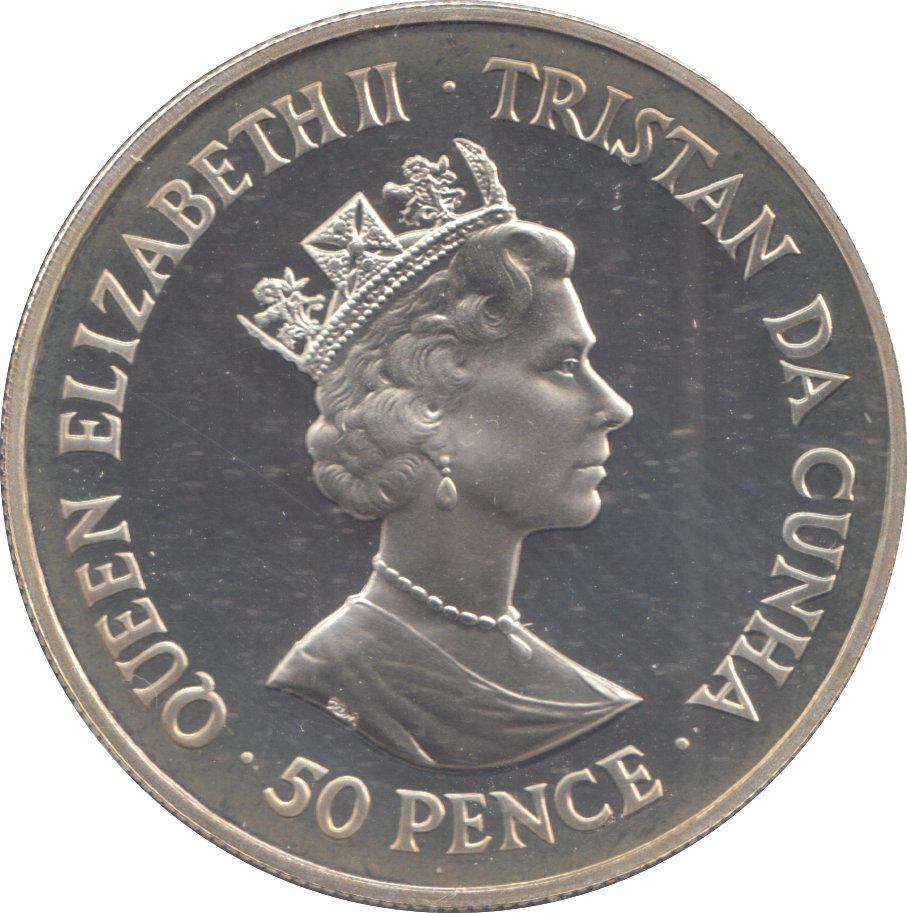 1999 SILVER PROOF 50 PENCE WINSTON CHURCHILL TDC