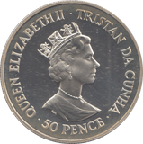1999 SILVER PROOF 50 PENCE WINSTON CHURCHILL TDC