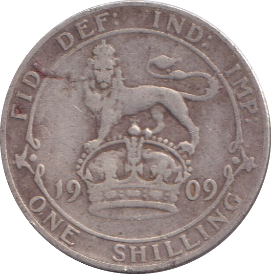 1909 SHILLING ( FINE )