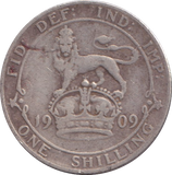 1909 SHILLING ( FINE )