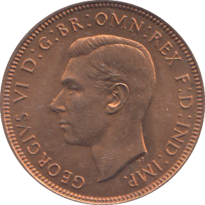 1937 HALFPENNY ( UNC ) 4