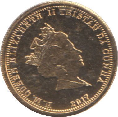 2017 CROWN TRISTAN DA CUNHA THE LIFE AND TIME OF THE QUEEN