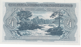 1958 ONE POUND SCOTLAND BANKNOTE FIRST RUN REF-1865