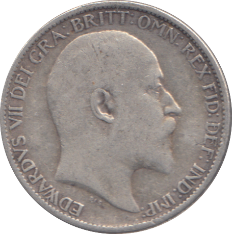1902 SIXPENCE ( FINE )