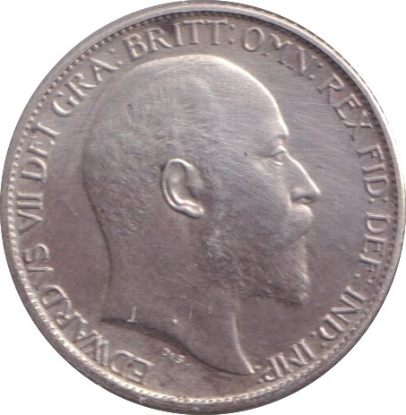 1902 SIXPENCE ( UNC )