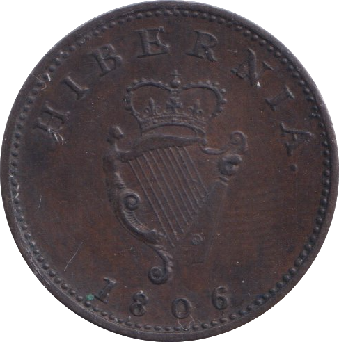 1806 IRELAND FARTHING