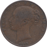 1847 FARTHING ( FINE )
