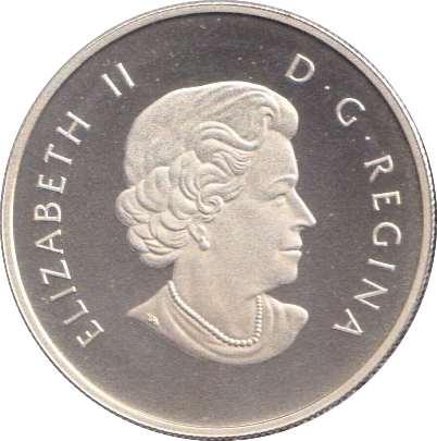 2013 SILVER PROOF TEN DOLLARS CANADA