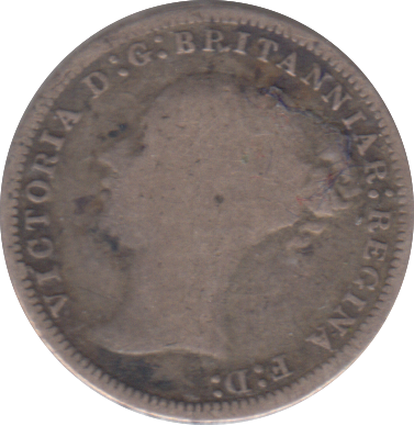 1873 THREEPENCE ( FINE )