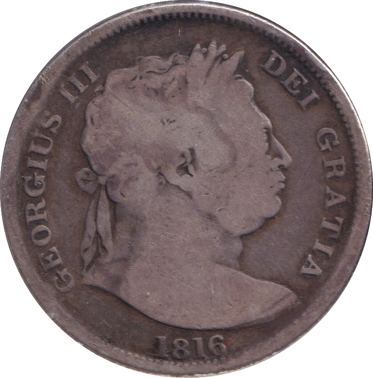 1816 HALFCROWN ( FINE )
