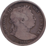 1816 HALFCROWN ( FINE )