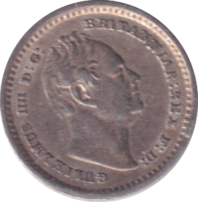1834 THREE HALFPENCE ( GVF )