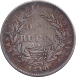 1840 SILVER RUPEE INDIA