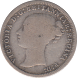 1874 THREEPENCE ( FINE )