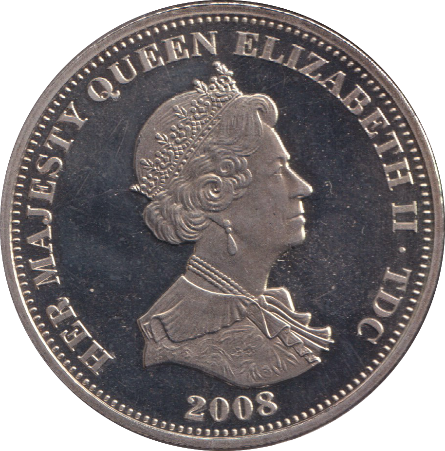 2008 PROOF FIVE POUND COIN LORD NELSON ANNIVERSARY